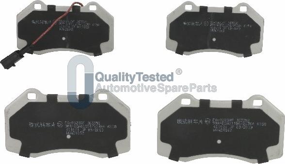 Japanparts PA0023JM - Bremžu uzliku kompl., Disku bremzes autodraugiem.lv