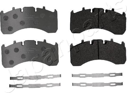 Japanparts PA-0725AF - Bremžu uzliku kompl., Disku bremzes autodraugiem.lv