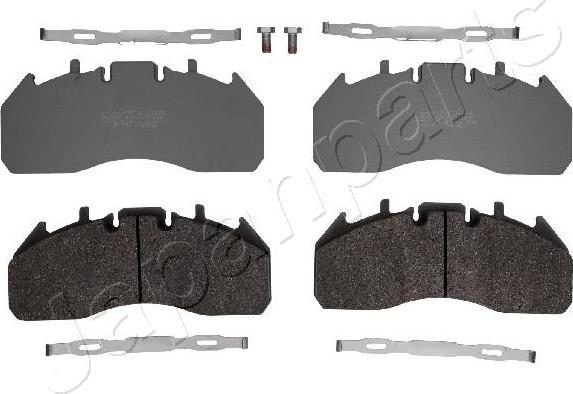 Japanparts PA-0727AF - Bremžu uzliku kompl., Disku bremzes autodraugiem.lv