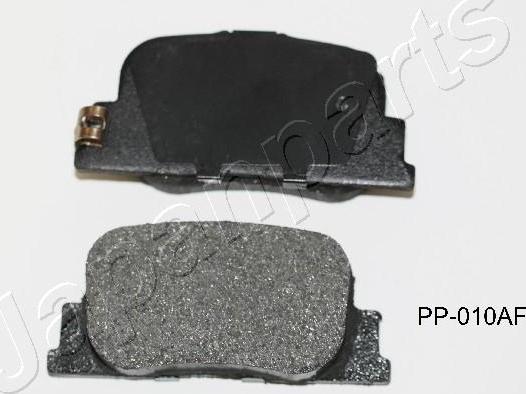 Japanparts PP-010AF - Bremžu uzliku kompl., Disku bremzes autodraugiem.lv