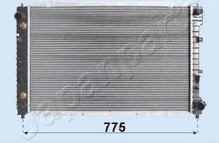 Japanparts RDA053108 - Radiators, Motora dzesēšanas sistēma autodraugiem.lv