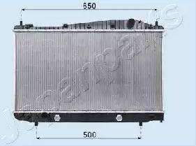 Japanparts RDA313023 - Radiators, Motora dzesēšanas sistēma autodraugiem.lv