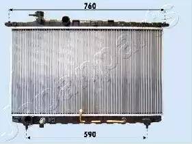 Japanparts RDA283094 - Radiators, Motora dzesēšanas sistēma autodraugiem.lv