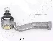 Japanparts TI-316 - Stūres šķērsstiepņa uzgalis autodraugiem.lv