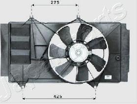 Japanparts VNT151829 - Ventilators, Motora dzesēšanas sistēma autodraugiem.lv