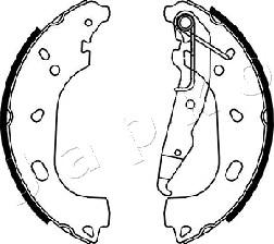 Japko 550402 - Bremžu loku komplekts autodraugiem.lv