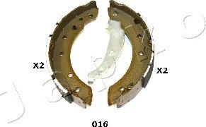 Japko 55016 - Bremžu loku komplekts autodraugiem.lv