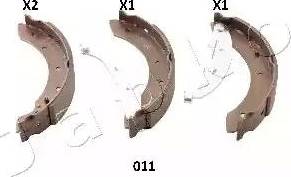 Japko 55011 - Bremžu loku komplekts autodraugiem.lv