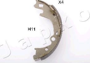 Japko 55H11 - Bremžu loku komplekts autodraugiem.lv