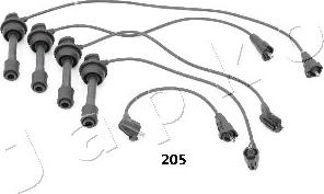 Japko 132205 - Augstsprieguma vadu komplekts autodraugiem.lv