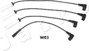 Japko 132W03 - Augstsprieguma vadu komplekts autodraugiem.lv
