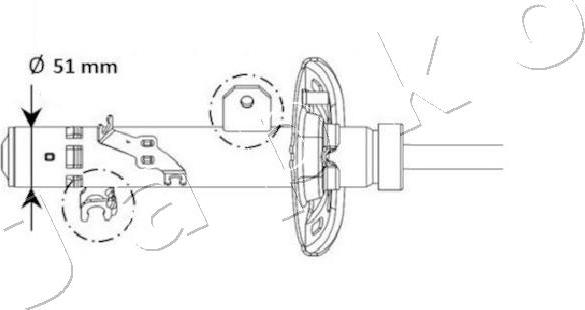 Japko MJ01131 - Amortizators autodraugiem.lv