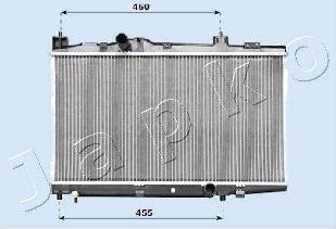 Japko RDA153009 - Radiators, Motora dzesēšanas sistēma autodraugiem.lv