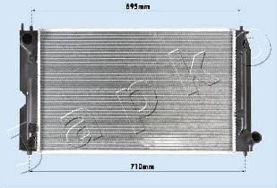 Japko RDA153111 - Radiators, Motora dzesēšanas sistēma autodraugiem.lv