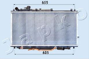 Japko RDA333007 - Radiators, Motora dzesēšanas sistēma autodraugiem.lv