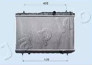 Japko RDA333032 - Radiators, Motora dzesēšanas sistēma autodraugiem.lv