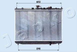 Japko RDA333025 - Radiators, Motora dzesēšanas sistēma autodraugiem.lv