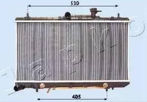 Japko RDA283098 - Radiators, Motora dzesēšanas sistēma autodraugiem.lv