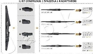 Japko SJX30R - Stikla tīrītāja slotiņa autodraugiem.lv