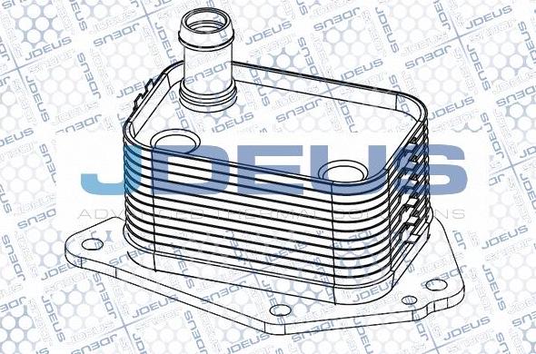 Jdeus 465M10 - Eļļas radiators, Motoreļļa autodraugiem.lv