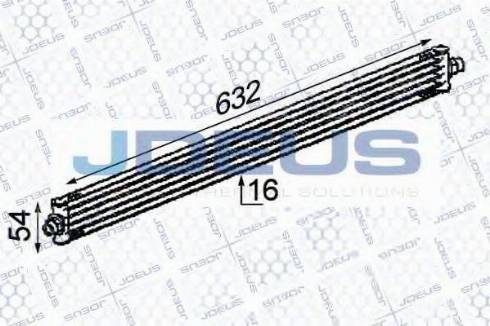 Jdeus 417M38 - Eļļas radiators, Automātiskā pārnesumkārba autodraugiem.lv