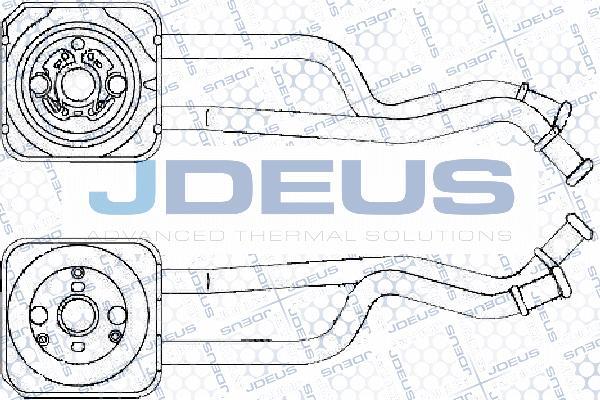 Jdeus 430M07A - Eļļas radiators, Motoreļļa autodraugiem.lv