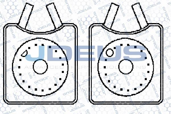 Jdeus 430M31 - Eļļas radiators, Motoreļļa autodraugiem.lv