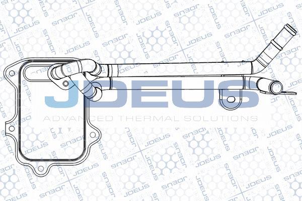 Jdeus 425M29A - Eļļas radiators, Motoreļļa autodraugiem.lv