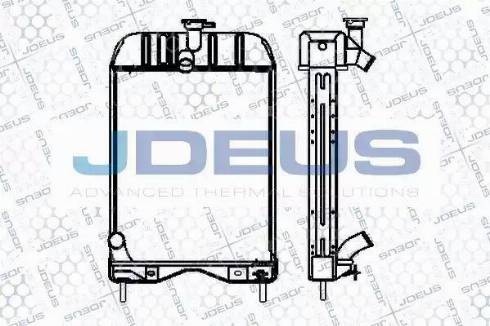 Jdeus 098M04 - Radiators, Motora dzesēšanas sistēma autodraugiem.lv