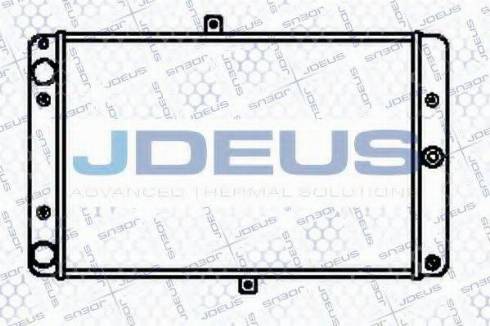 Jdeus 049M01 - Radiators, Motora dzesēšanas sistēma autodraugiem.lv
