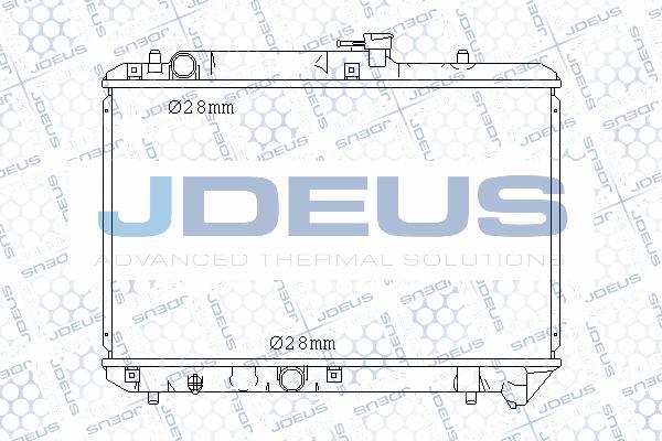 Jdeus 042M04 - Radiators, Motora dzesēšanas sistēma autodraugiem.lv