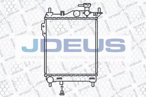 Jdeus 054M15 - Radiators, Motora dzesēšanas sistēma autodraugiem.lv