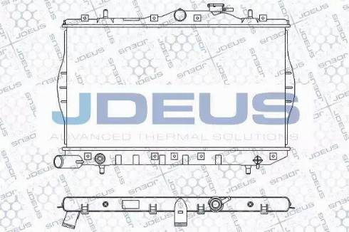 Jdeus 054M10 - Radiators, Motora dzesēšanas sistēma autodraugiem.lv