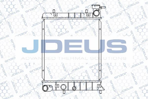 Jdeus 054M18 - Radiators, Motora dzesēšanas sistēma autodraugiem.lv