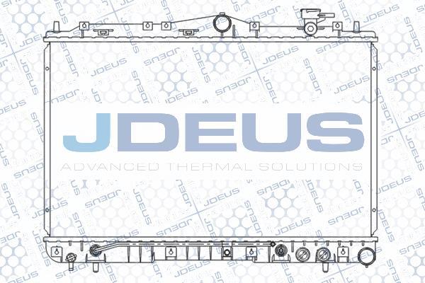 Jdeus 054M13 - Radiators, Motora dzesēšanas sistēma autodraugiem.lv