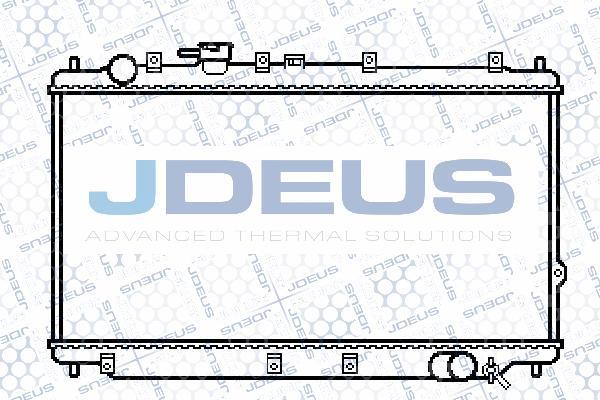 Jdeus 065M01 - Radiators, Motora dzesēšanas sistēma autodraugiem.lv