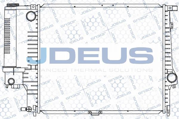 Jdeus 005M47 - Radiators, Motora dzesēšanas sistēma autodraugiem.lv