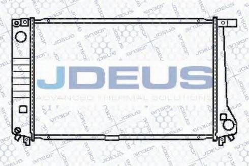 Jdeus 005M18 - Radiators, Motora dzesēšanas sistēma autodraugiem.lv