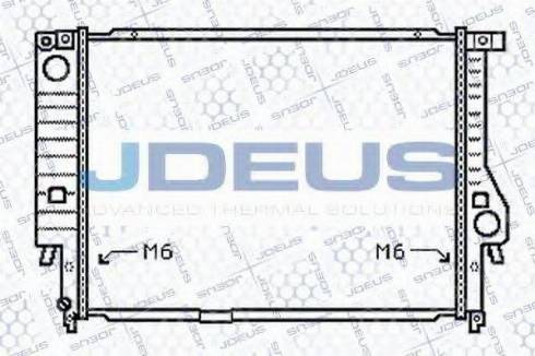 Jdeus 005M21 - Radiators, Motora dzesēšanas sistēma autodraugiem.lv