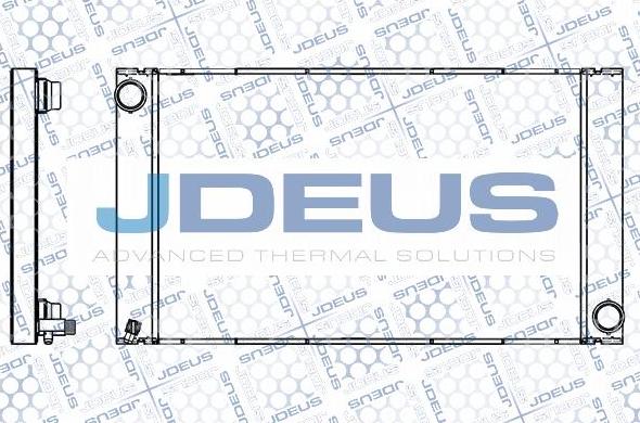 Jdeus 005M23 - Radiators, Motora dzesēšanas sistēma autodraugiem.lv