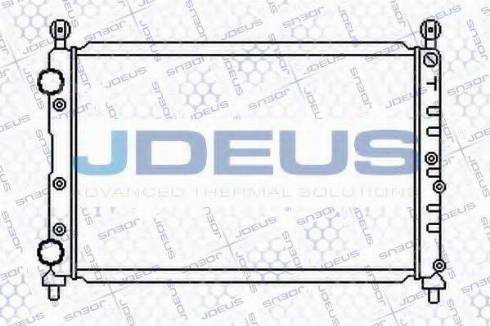 Jdeus 000M02 - Radiators, Motora dzesēšanas sistēma autodraugiem.lv