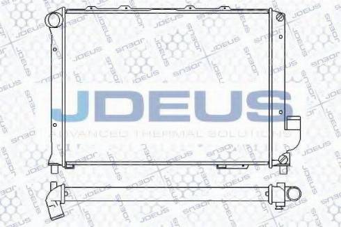 Jdeus 000M15 - Radiators, Motora dzesēšanas sistēma autodraugiem.lv