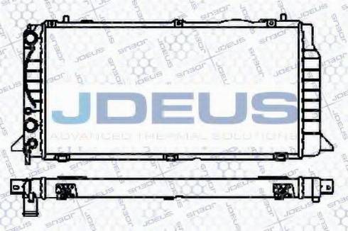 Jdeus 001B09 - Radiators, Motora dzesēšanas sistēma autodraugiem.lv