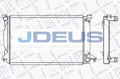 Jdeus 001M13 - Radiators, Motora dzesēšanas sistēma autodraugiem.lv