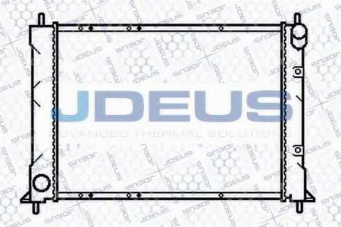 Jdeus 002M15 - Radiators, Motora dzesēšanas sistēma autodraugiem.lv