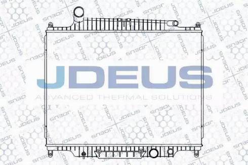 Jdeus 002M27 - Radiators, Motora dzesēšanas sistēma autodraugiem.lv