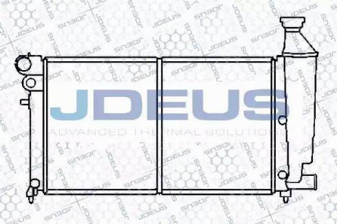 Jdeus 007E31 - Radiators, Motora dzesēšanas sistēma autodraugiem.lv
