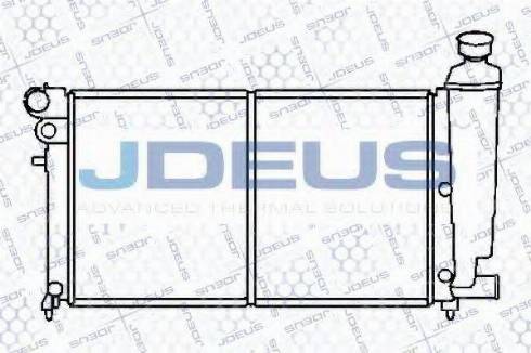 Jdeus 007E32 - Radiators, Motora dzesēšanas sistēma autodraugiem.lv