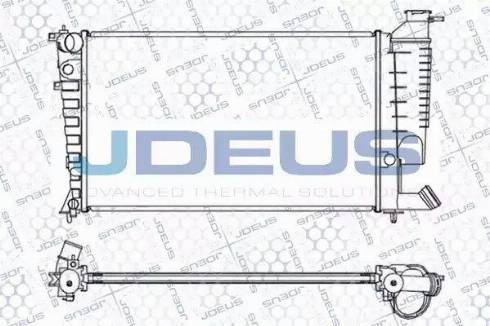 Jdeus 007M41 - Radiators, Motora dzesēšanas sistēma autodraugiem.lv