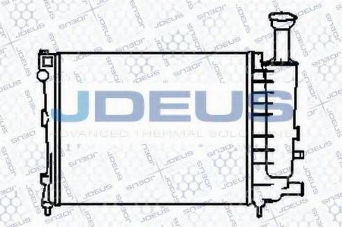 Jdeus 007V11 - Radiators, Motora dzesēšanas sistēma autodraugiem.lv